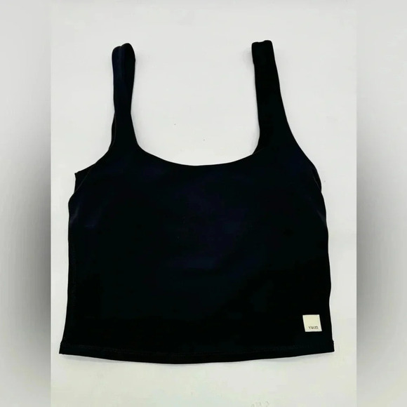 VUORI Daily Crop Tank In Black Size XS B1208 - Picture 3 of 6